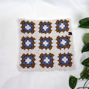 Granny Square Mütze aus Wolle